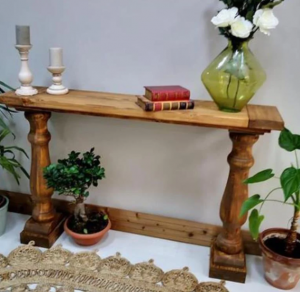 bambi pudra rengi platformlu dolgu topuk sandalet 10 Vintage masif ahşap dresuar