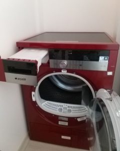 ikinci el öğrenci için ucuz çamaşır makinesi 4 8 kilo arçelik kurutma makinesi kırmızı renkli sıfır ayarında tamir yüzü görmedi