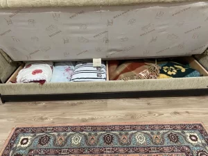 Defolu kanepe istikbal FİYATI: 250 TL 9 Tek kişilik 100*200 cm yataş marka ikinci el sandıklı baza
