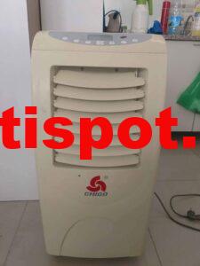 Kullanılmış sağlam ve sorunsuz dondurma makinesi 3 Seyyar klima 9000 BTU çalışır durumda mobil klima az kullanıldı